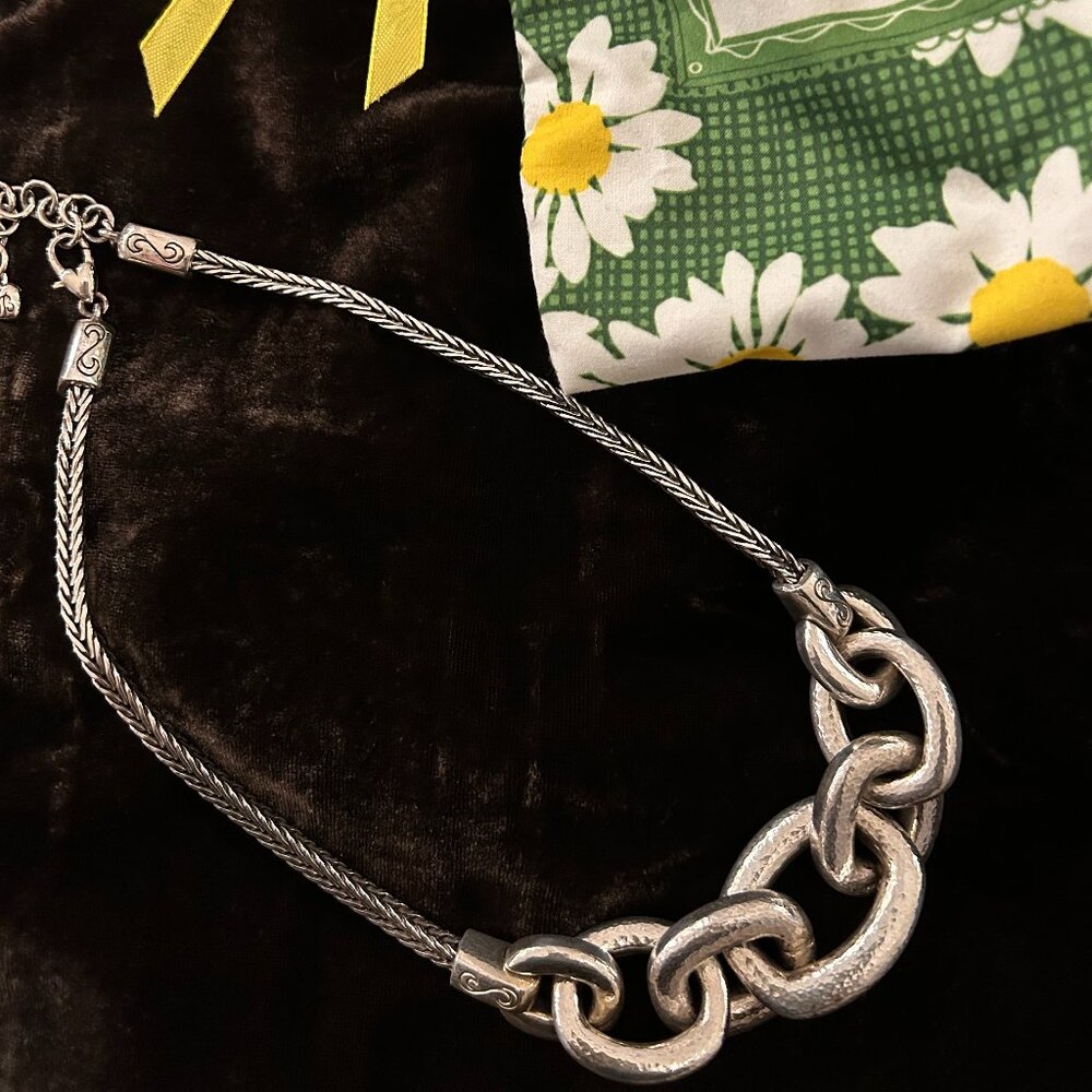 Brighton Linx Necklace - Silver